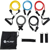 Exercise Tubes - Weerstandsbanden Set - 4.5 tot 13.6 kg Pure2Improve Exercise Tubes - Weerstandsbanden Set - 4.5 tot 13.6 kg