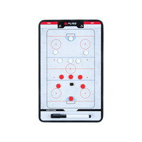 Pure2Improve  Coachbord Dubbelzijdig - Ijshockey Tacktiekbord - Incl. Magneten en Stift