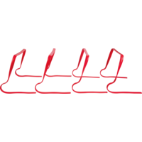 Hordes Flexibel - Hordenset van 4 - 30 cm Pure2Improve Hordes Flexibel - Hordenset van 4 - 30 cm