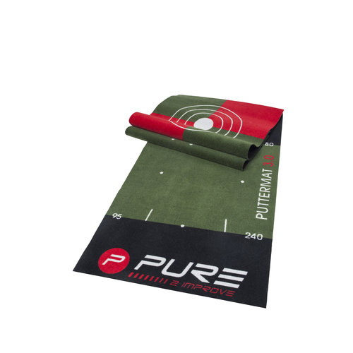 Pure2Improve  Golf Putting Mat - Indoor Golf - 66x300 cm