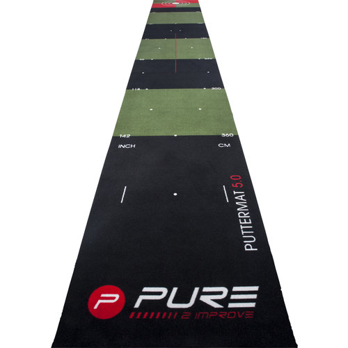 Pure2Improve  Golf Putting Mat - Indoor Golf - 65x500 cm