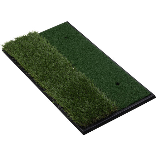 Pure2Improve  Golfmat - 2 Kunstgras Lengtes - 33x63.5 cm