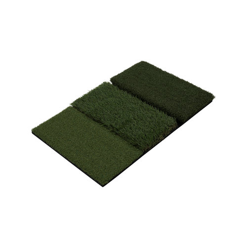 Pure2Improve  Golfmat - 3 Kunstgras Lengtes - 40x62 cm