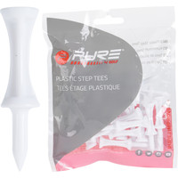 Pure2Improve  Tee 51 mm - White - 25 Stuks