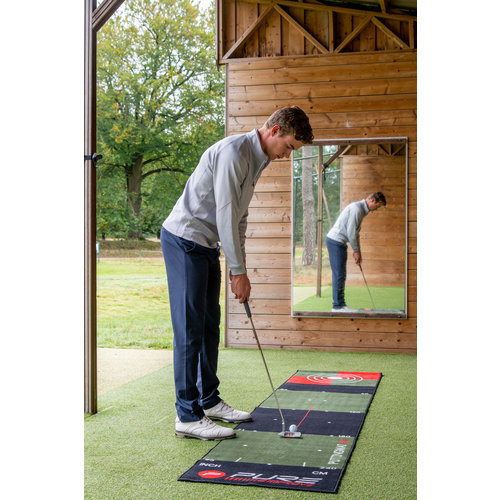 Pure2Improve  Golf Putting Mat - Indoor Golf - 66x300 cm