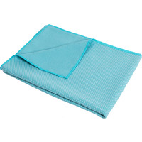 Yoga Handdoek Antislip - Blauw - 170x60 cm Pure2Improve Yoga Handdoek Antislip - Blauw - 170x60 cm