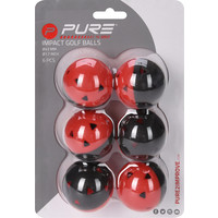 Pure2Improve  Golfballen - Impact Balls - Set van 6