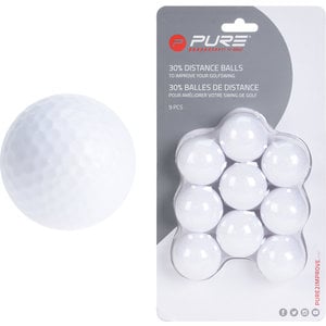 Oefen Golfballen - 30% Afstand - Set van 9