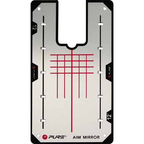 Pure2Improve  Golf Spiegel - Putting Mirror II - 30,5x18 cm