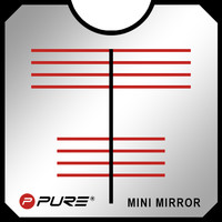 Pure2Improve  Golf Spiegel - Putting Mirror Mini - 8x8 cm