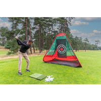 Golfmat - 3 Kunstgras Lengtes - 40x62 cm Pure2Improve Golfmat - 3 Kunstgras Lengtes - 40x62 cm