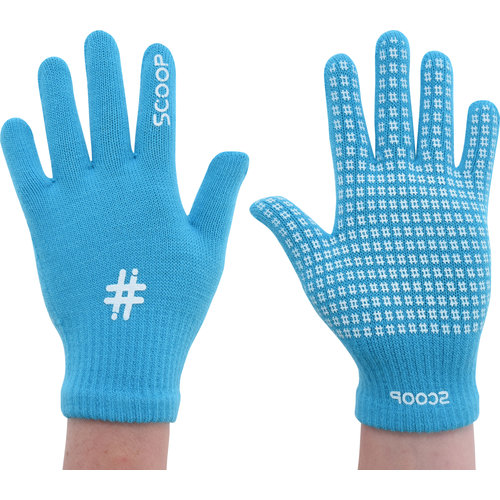 Scoop Junior Hockeyhandschoenen Winter - Blue - Full Finger