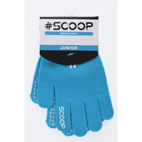 Scoop Junior Hockeyhandschoenen - Blue - Full Finger