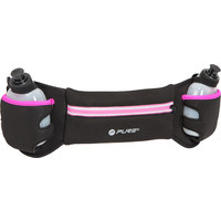 Running Belt Roze - Hardloopriem Inclusief 2 Waterflesjes Pure2Improve Running Belt Roze - Hardloopriem Inclusief 2 Waterflesjes