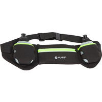 Running Belt Geel - Hardloopriem Inclusief 2 Waterflesjes Pure2Improve Running Belt Geel - Hardloopriem Inclusief 2 Waterflesjes