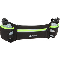 Running Belt Geel - Hardloopriem Inclusief 2 Waterflesjes Pure2Improve Running Belt Geel - Hardloopriem Inclusief 2 Waterflesjes