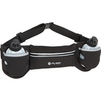 Running Belt Grijs - Hardloopriem Inclusief 2 Waterflesjes Pure2Improve Running Belt Grijs - Hardloopriem Inclusief 2 Waterflesjes