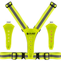 Reflecterend Hardloopvest Met Verlichting - Led Vest Pure2Improve Reflecterend Hardloopvest Met Verlichting - Led Vest