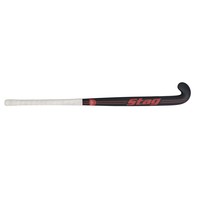STAG Pro Range 10.000 Hockeyschläger - XL-Bow - 100% Carbon  - Senior - Schwarz/Rot