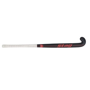 Pro Range 10.000 Hockeyschläger - XL-Bow - 100% Carbon  - Senior - Schwarz/Rot