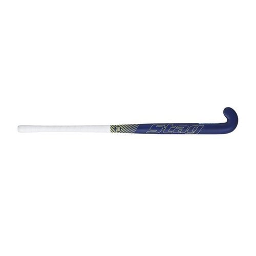 STAG Helix 2000 Hockeystick - M-Bow - 35% Carbon - Senior - Blauw/Geel
