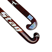 STAG Matrix 6000 Hockeystick - C-Bow - 60% Carbon - Senior - Zwart/Rood