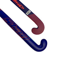 STAG Pro 7000 Hockeystick - L-Bow - 70% Carbon - Senior - Blauw/Roze