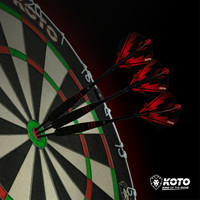 KOTO Brass Multiset - 12 Darts - 23 Gram KOTO KOTO Brass Multiset - 12 Darts - 23 Gram