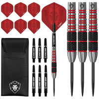 KOTO KOTO Kingbomb Black & Red 90% - Dartpijlen