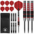 KOTO Kingbomb Black & Red 90% - Dartpijlen