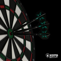 2 KOTO Black Brass Soft Tip Darts - 90-delige Set - Dart Accessoires KOTO 2 KOTO Black Brass Soft Tip Darts - 90-delige Set - Dart Accessoires