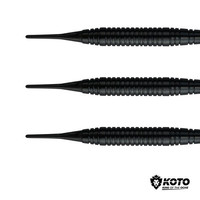 2 KOTO Black Brass Soft Tip Darts - 90-delige Set - Dart Accessoires KOTO 2 KOTO Black Brass Soft Tip Darts - 90-delige Set - Dart Accessoires