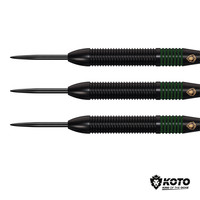 KOTO KOTO Kingprove Black & Green Brass - Dartpijlen