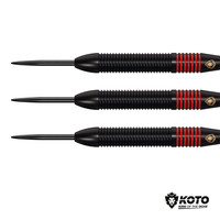 KOTO KOTO Kingprove Black & Red Brass - Dartpijlen