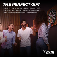 KOTO Supreme Brass Giftset 23 Gram - Dartpijlen KOTO KOTO Supreme Brass Giftset 23 Gram - Dartpijlen