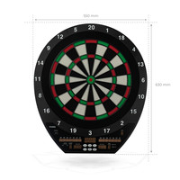 KOTO Paris Elektronisch Dartbord - Soft Darts KOTO KOTO Paris Elektronisch Dartbord - Soft Darts