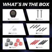 KOTO Helsinki Elektronisch Dartbord - Soft Darts KOTO KOTO Helsinki Elektronisch Dartbord - Soft Darts