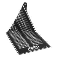 KOTO Carpet Check Out - Dartmat - 237 x 80 cm KOTO KOTO Carpet Check Out - Dartmat - 237 x 80 cm