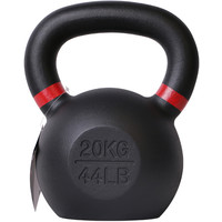 Kettlebell Gietijzer 20KG - Breed Handvat Pure2Improve Kettlebell Gietijzer 20KG - Breed Handvat