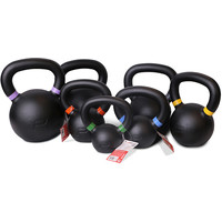 Kettlebell Gietijzer 20KG - Breed Handvat Pure2Improve Kettlebell Gietijzer 20KG - Breed Handvat