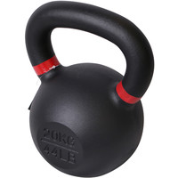 Kettlebell Gietijzer 20KG - Breed Handvat Pure2Improve Kettlebell Gietijzer 20KG - Breed Handvat