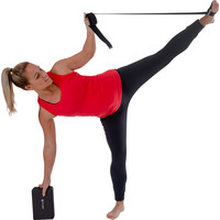 Yoga Set - Yoga Strap & Yoga Blok Pure2Improve Yoga Set - Yoga Strap & Yoga Blok