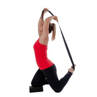 Yoga Set - Yoga Strap & Yoga Blok Pure2Improve Yoga Set - Yoga Strap & Yoga Blok