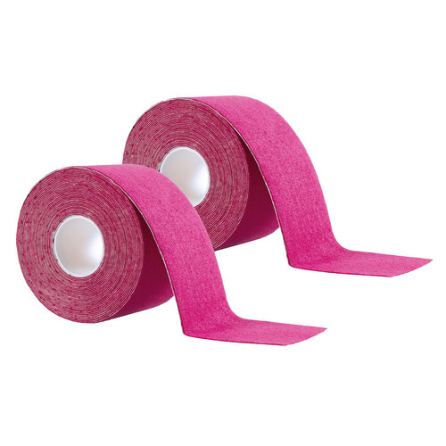 Sportamundo Kinesiology Tape Pink - 5cm x 5m - Set van 2