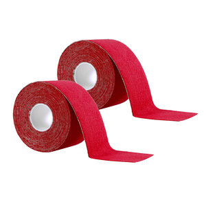 Kinesiology Tape Red - 5cm x 5m - Set van 2