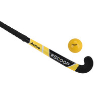 Straat Hockeystick - Street Hockey Set - Yellow - Hockeystick Junior Scoop Straat Hockeystick - Street Hockey Set - Yellow - Hockeystick Junior