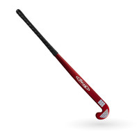 STAG  Pro Range 25.000 Hockeystick - M-Bow - 100% Carbon  - Senior - Rood