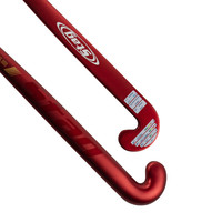 Pro Range 25.000 Hockeystick - M-Bow - 100% Carbon - Senior - Rood STAG Pro Range 25.000 Hockeystick - M-Bow - 100% Carbon - Senior - Rood