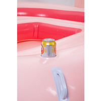 Opblaasbare Flamingo - 6 Persoons Opblaas Eiland - 340x300x180 cm Pure4Fun Opblaasbare Flamingo - 6 Persoons Opblaas Eiland - 340x300x180 cm