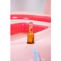 Opblaasbare Flamingo - 6 Persoons Opblaas Eiland - 340x300x180 cm Pure4Fun Opblaasbare Flamingo - 6 Persoons Opblaas Eiland - 340x300x180 cm